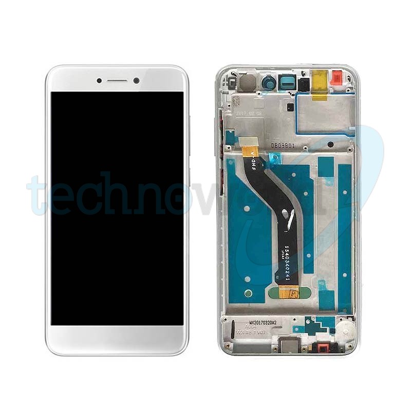 Display Huawei P8 Lite 2017 Bianco Con Frame