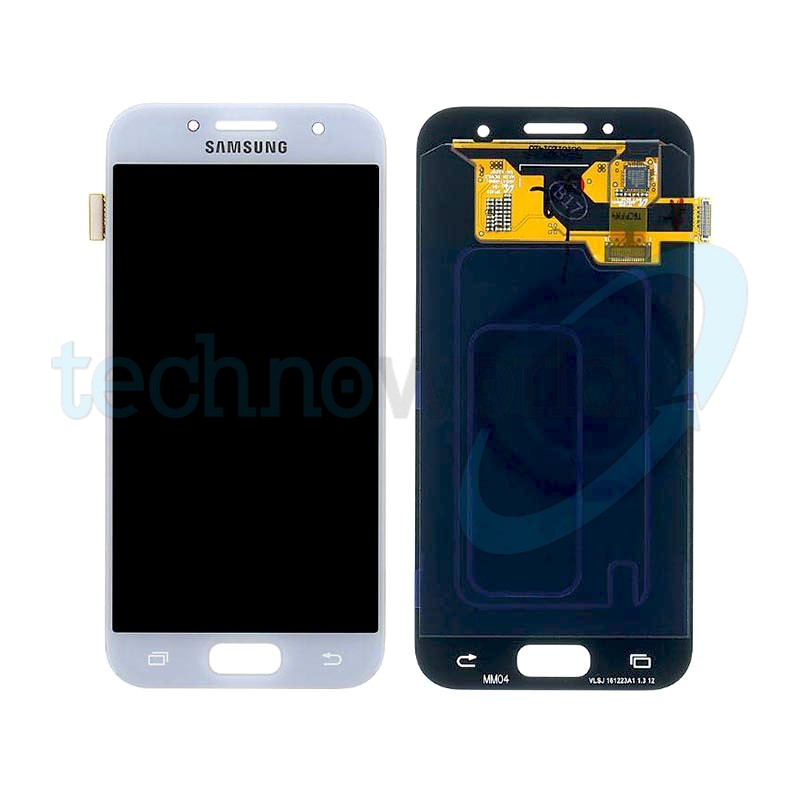 Display Ori. Samsung A3 2017 A320 Blu Silver