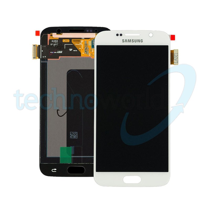 Display Ori. Samsung S6 G920 Bianco