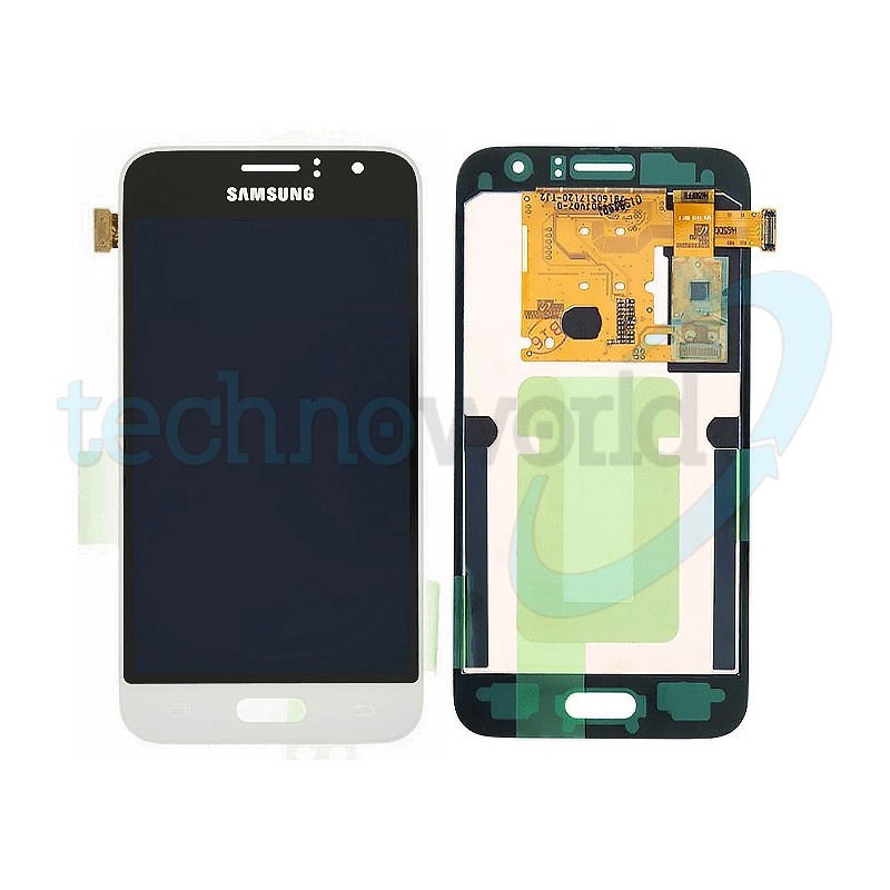 Display Ori. Samsung J1 2016 J120 Bianco