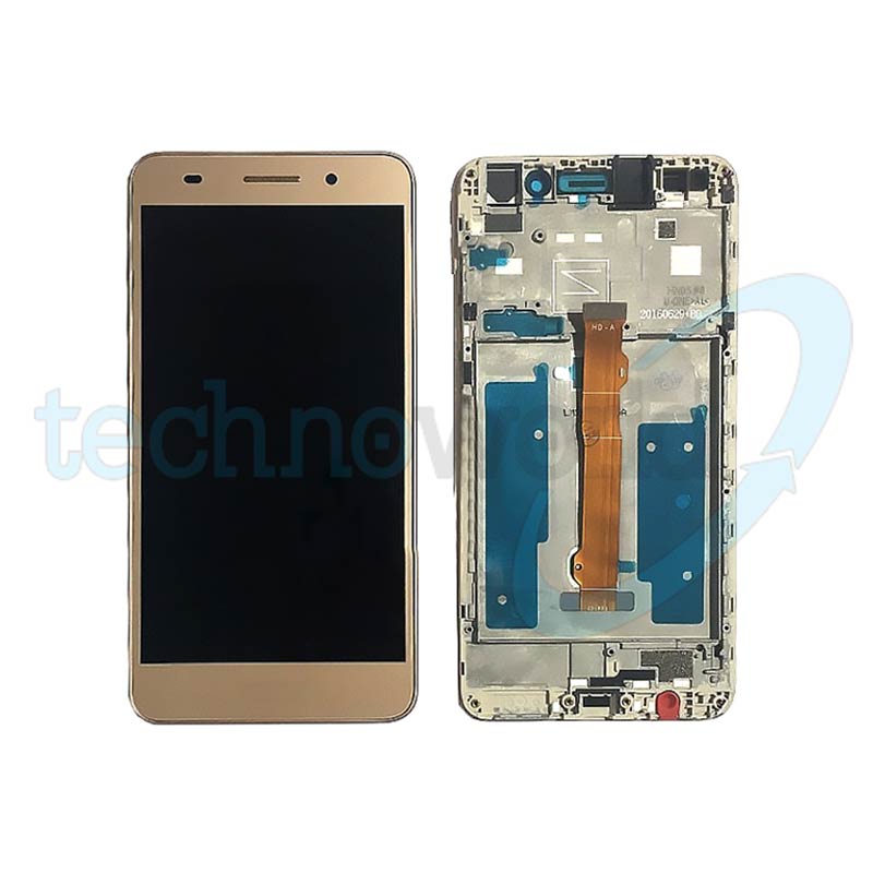 Display Huawei Y6 II Gold con Frame