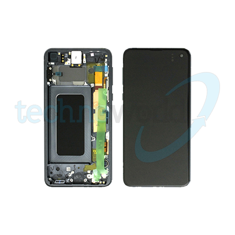 Display Ori. Samsung S10e G970 Nero con Frame