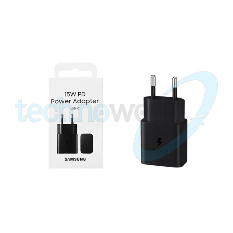 Caricabatterie Samsung EP-T1510 Nero 15W USB-C