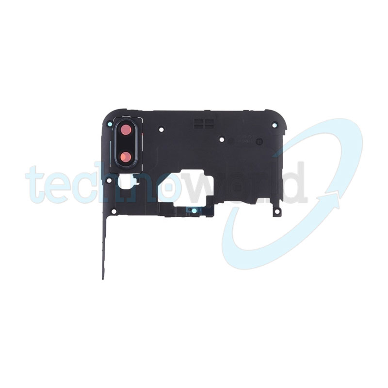 Modulo Antenna + Frame Fotocamera + Vetrino Nero Huawei Y9 2019