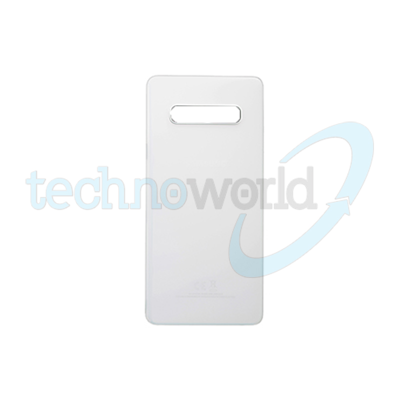 Copribatteria Samsung S10 Plus Bianco