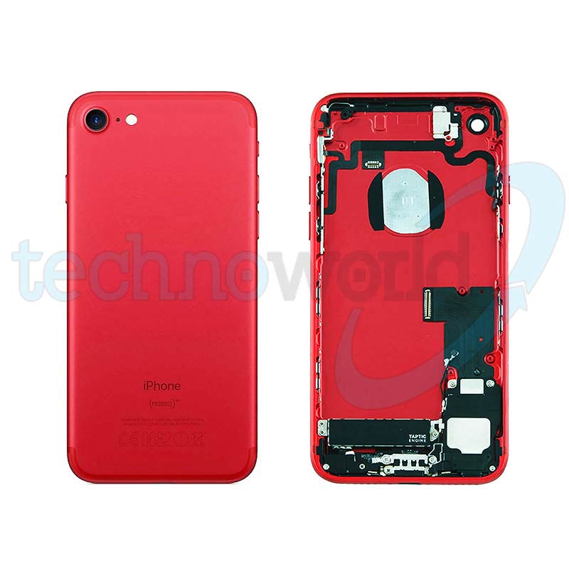 Scocca Posteriore Completa iPhone 7 Rossa