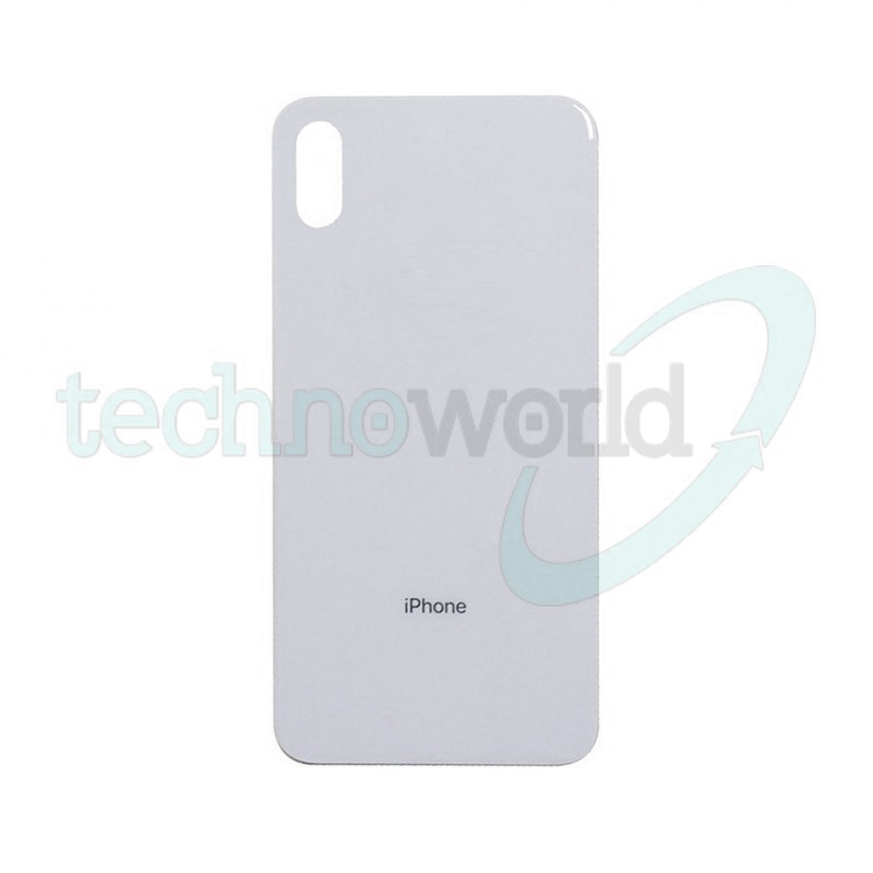 Vetrino Cover Batteria iPhone X Argento