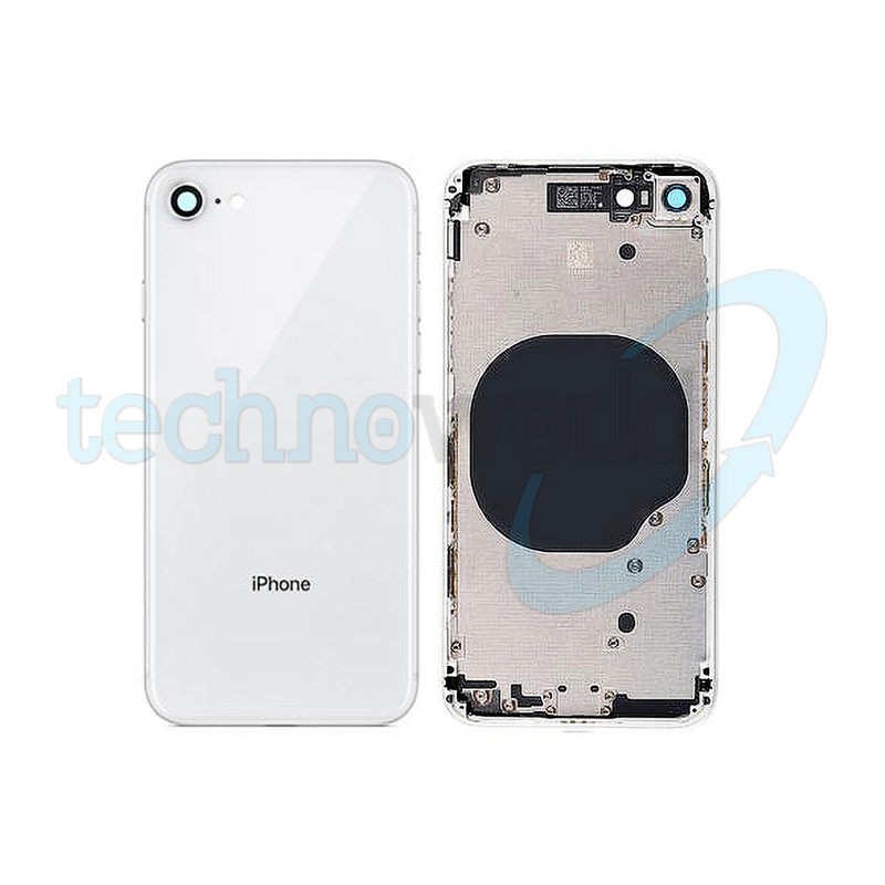 Scocca Posteriore iPhone 8 Argento