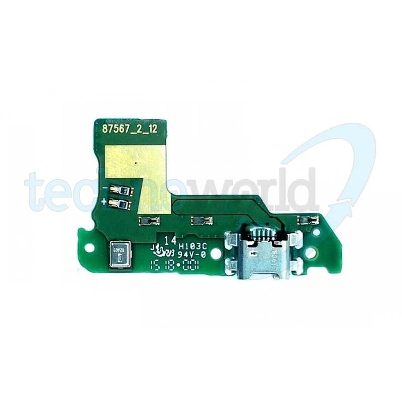 PCB Board con Connettore Carica e Microfono Huawei Y6 2018