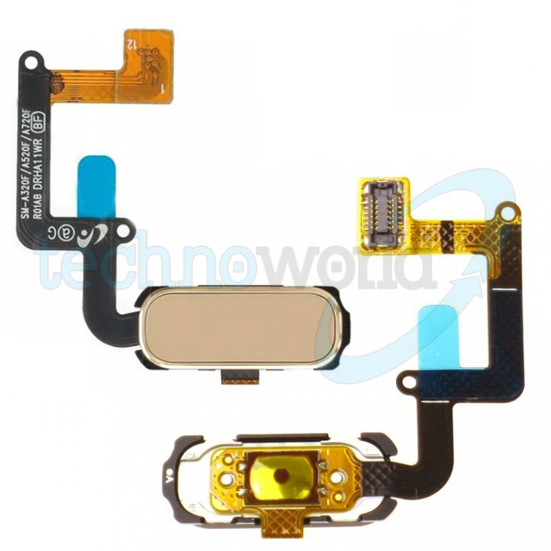 Flat Fingerprint / Lettore Impronta Samsung A3 2017/A5 2017 Gold