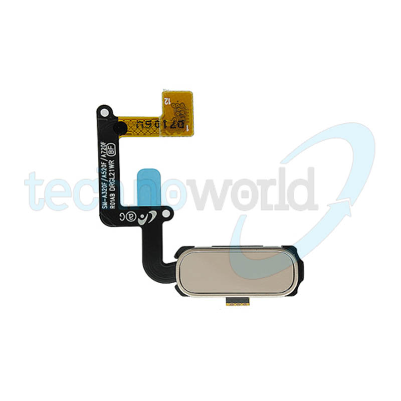 Flat Fingerprint / Lettore Impronta Samsung A3 2017/A5 2017 Rosa