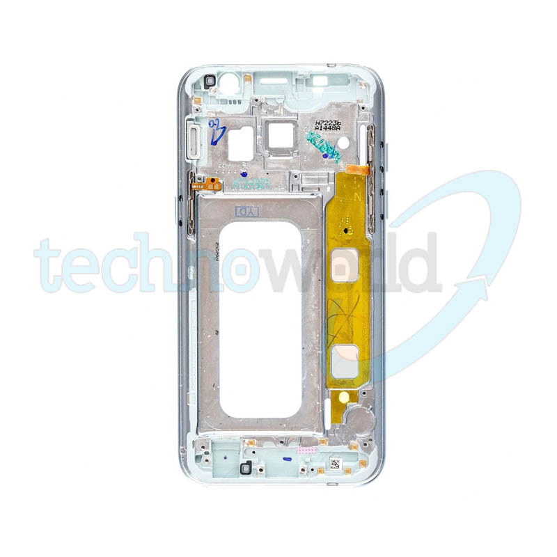Telaio Posteriore Completo Samsung A3 2017 Blue Silver