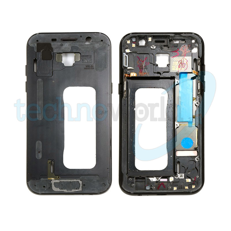 Frame Supporto Lcd Samsung A5 2017 Nero