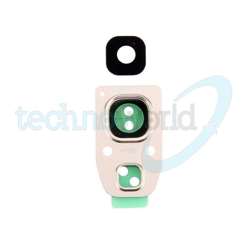 Lente Fotocamera Completa Samsung A5 2017 Rosa
