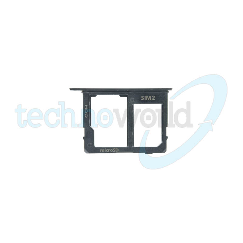 Porta Sim/microSD Samsung A6 2018 per vers. Nero
