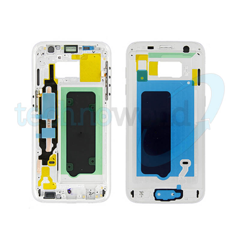 Telaio Posteriore Completo Samsung S7 Silver
