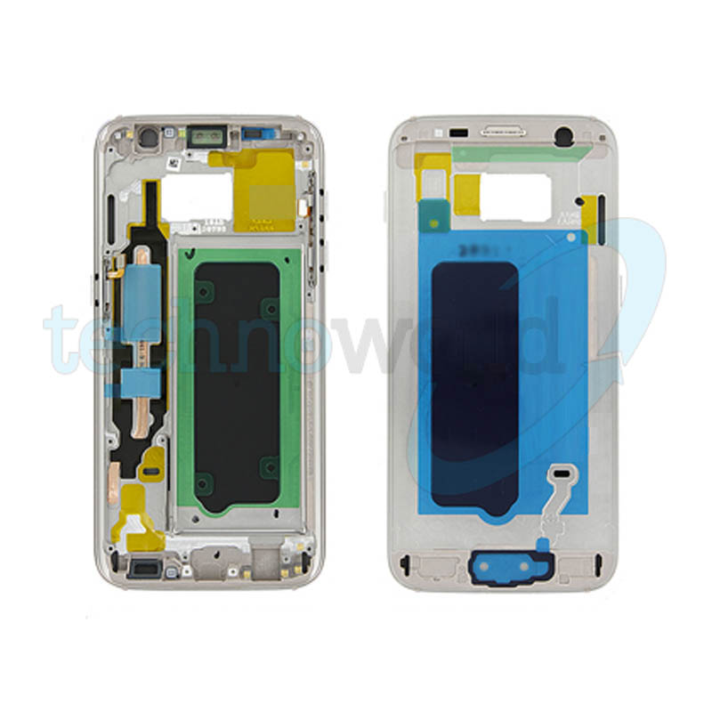 Telaio Posteriore Completo Samsung S7 Gold