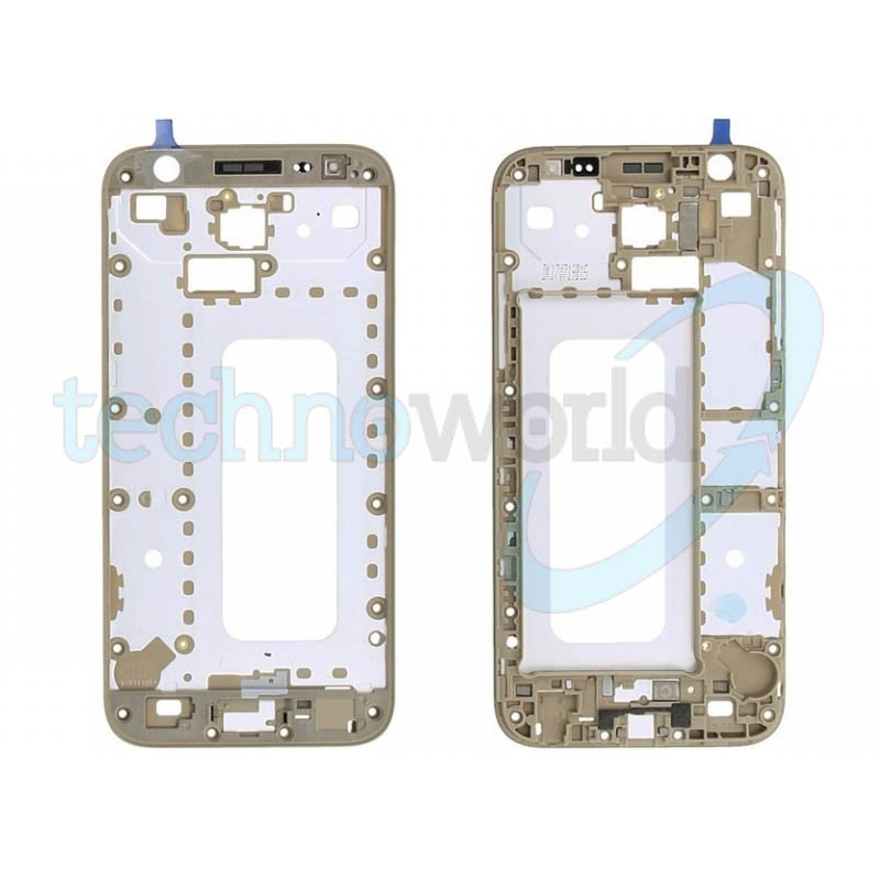 Frame Supporto Lcd Samsung  J3 2017 Gold