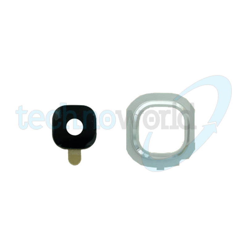 Lente Fotocamera Completa Samsung J7 2016 Bianco