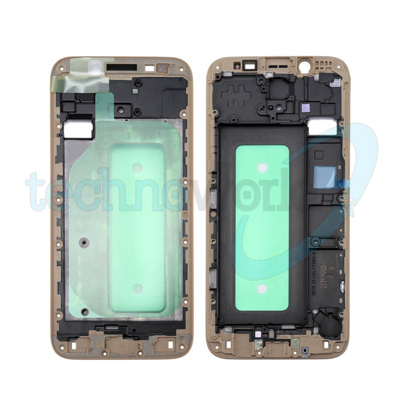Frame Supporto Lcd Samsung J7 2017 Gold