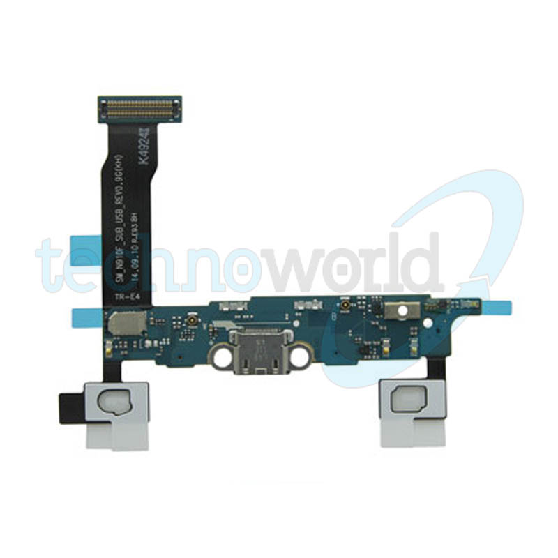 Flat Connettore Carica + Microfono Samsung Note 4
