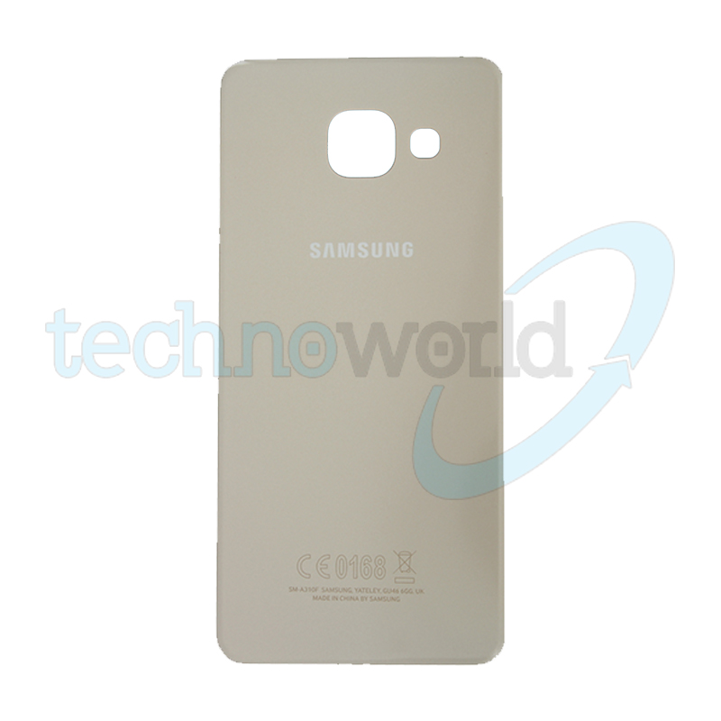Copribatteria Samsung A3 2016 Gold Originale