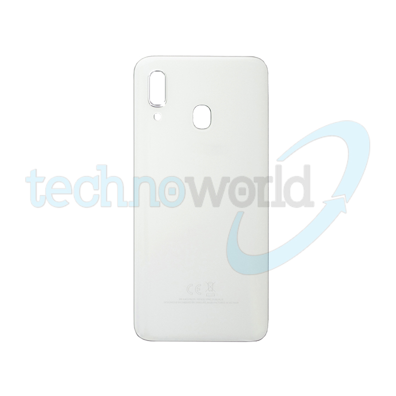 Copribatteria Samsung A40 Bianco