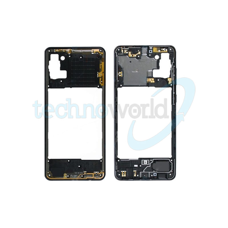 Telaio Posteriore Completo Samsung A31 Nero