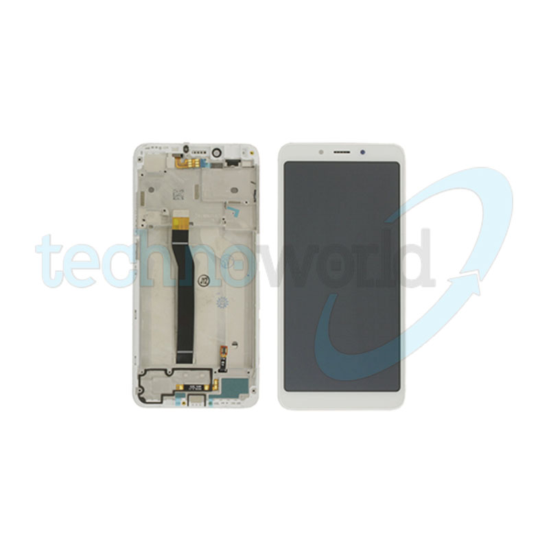 Display Xiaomi Redmi 6 Bianco con Frame