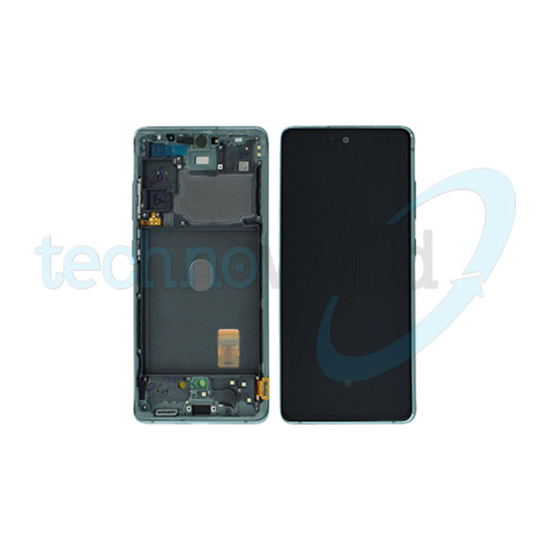 Display Ori. Samsung S20 FE G780 Cloud Mint con Frame