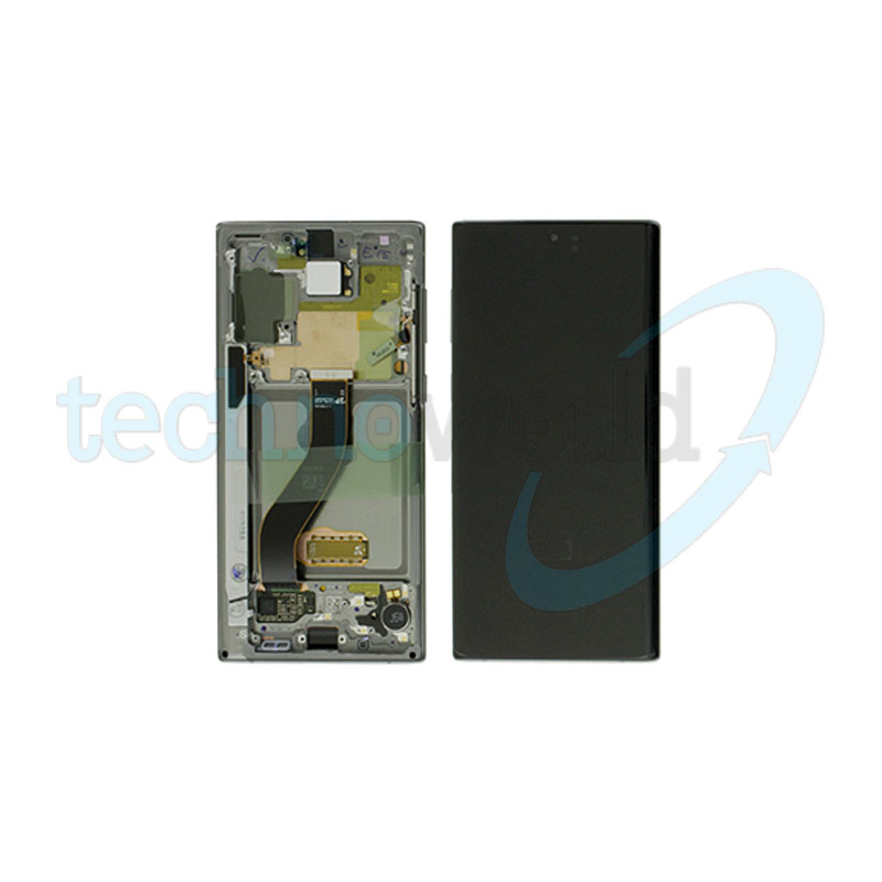 Display Ori. Samsung Note 10 N970 Argento con Frame