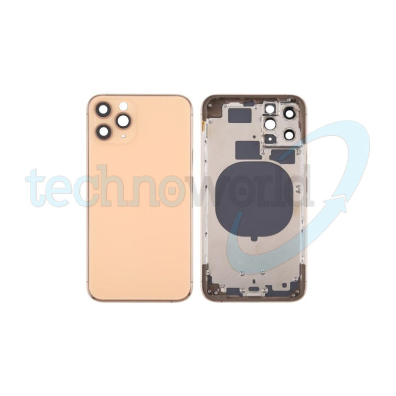Scocca Posteriore iPhone 11 Pro Max Oro