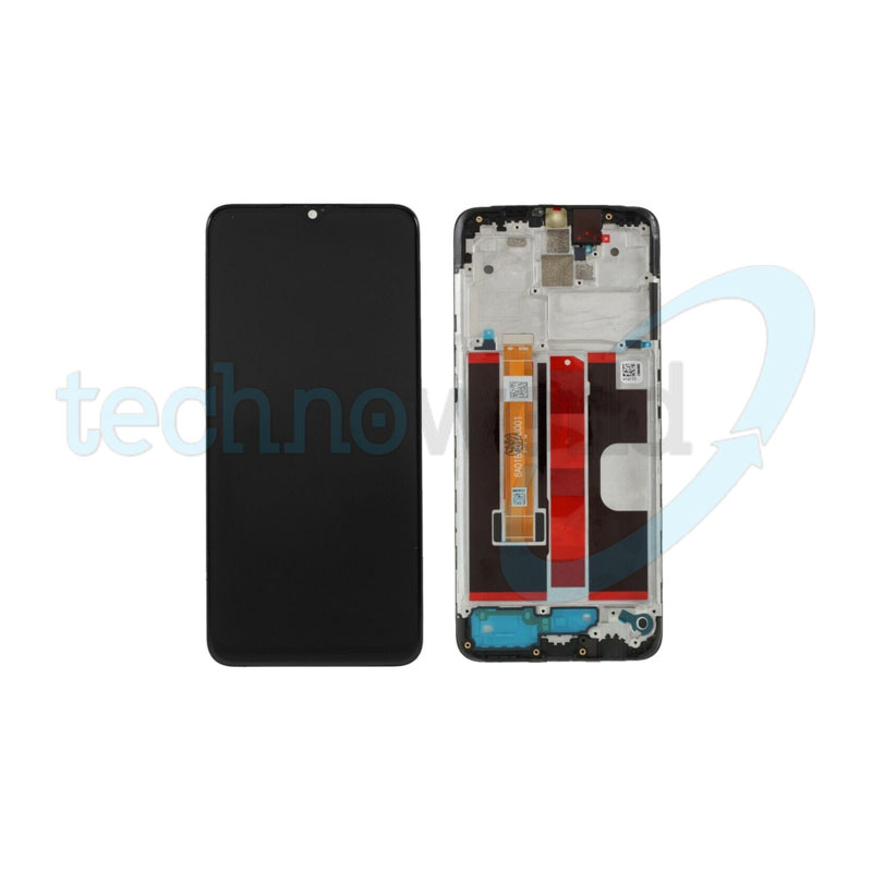 Display Oppo A5 2020 Nero con Frame