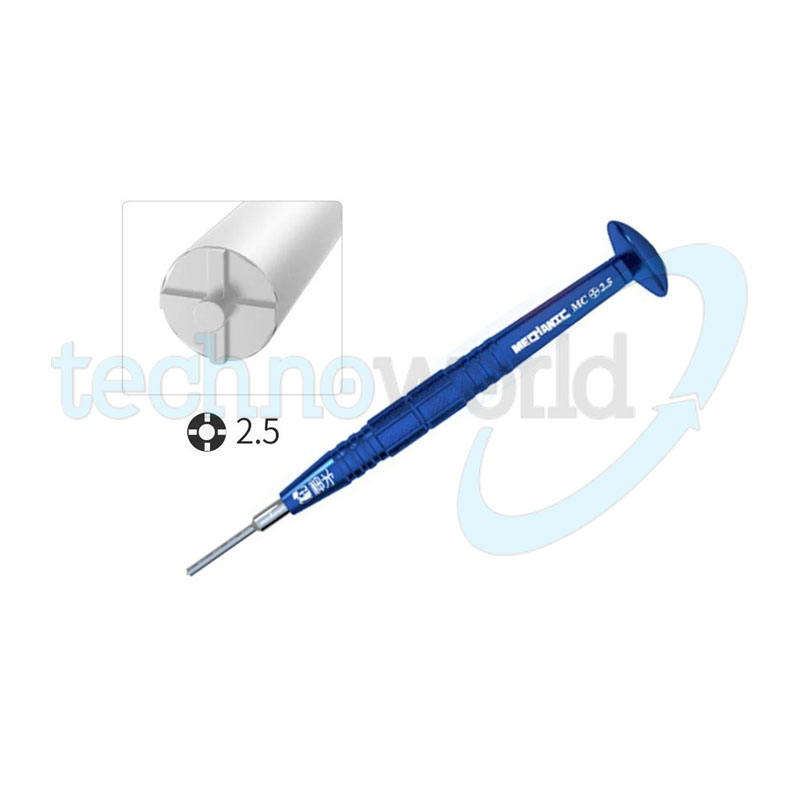 Cacciavite Professionale Mechanic 3D +2,5mm