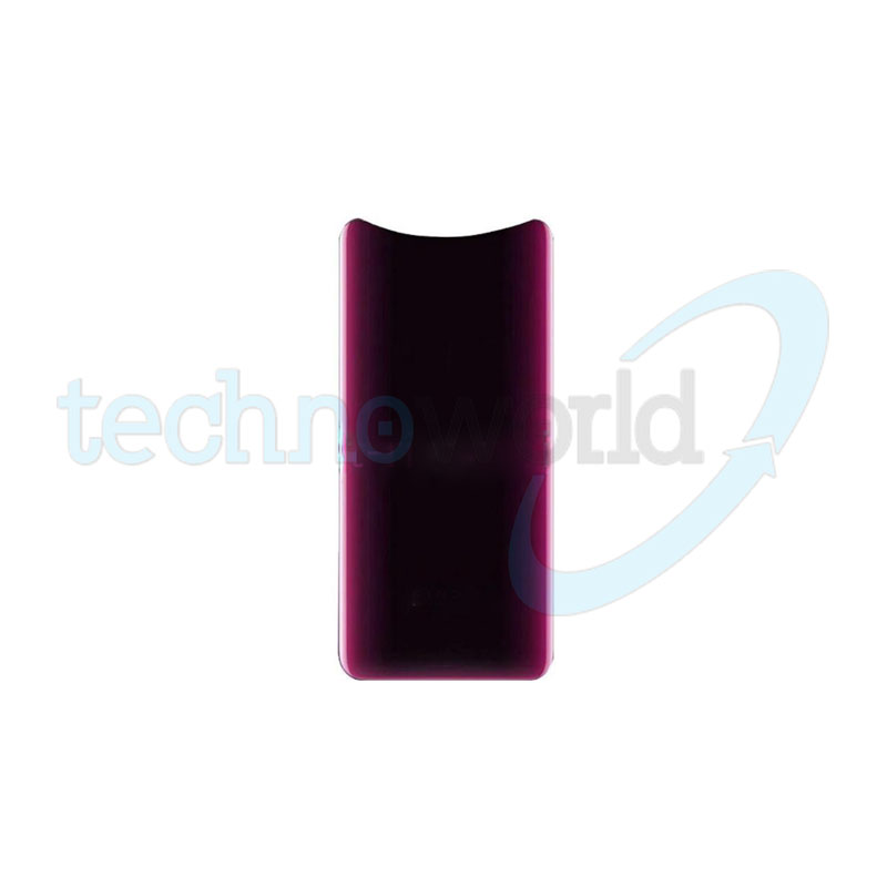 Copribatteria Oppo Find X Rosso