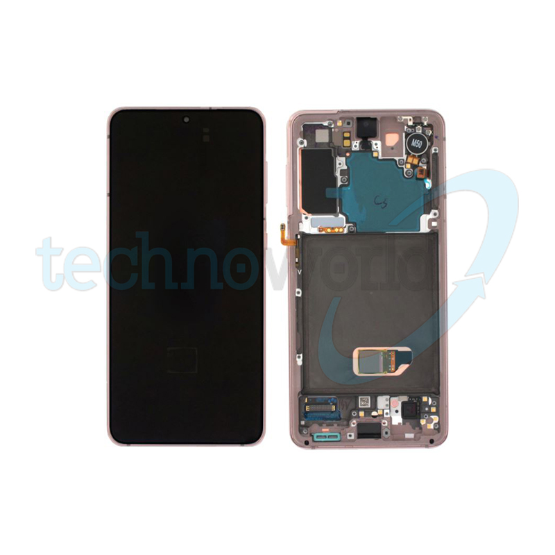 Display Ori. Samsung S21 G991 Violet con Frame