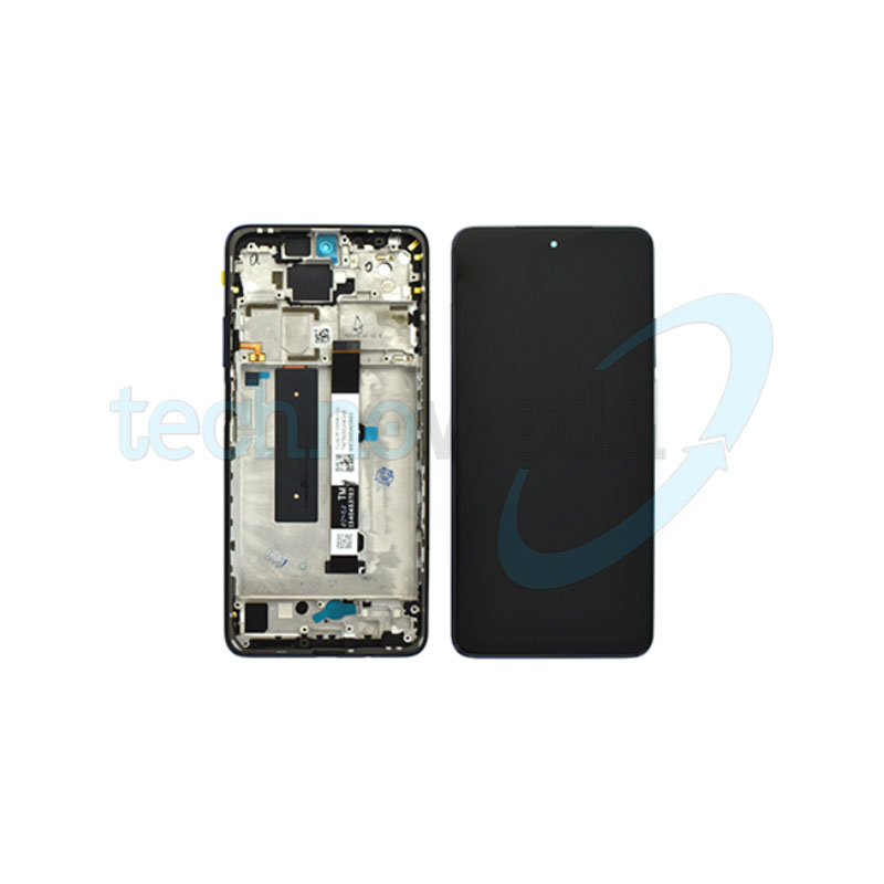 Display Ori. Xiaomi Mi 10T Lite Atlantic Blue con frame