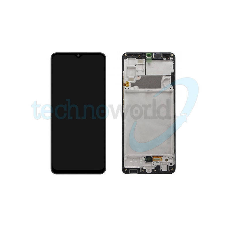 Display Ori. Samsung A32 A325 Nero con Frame