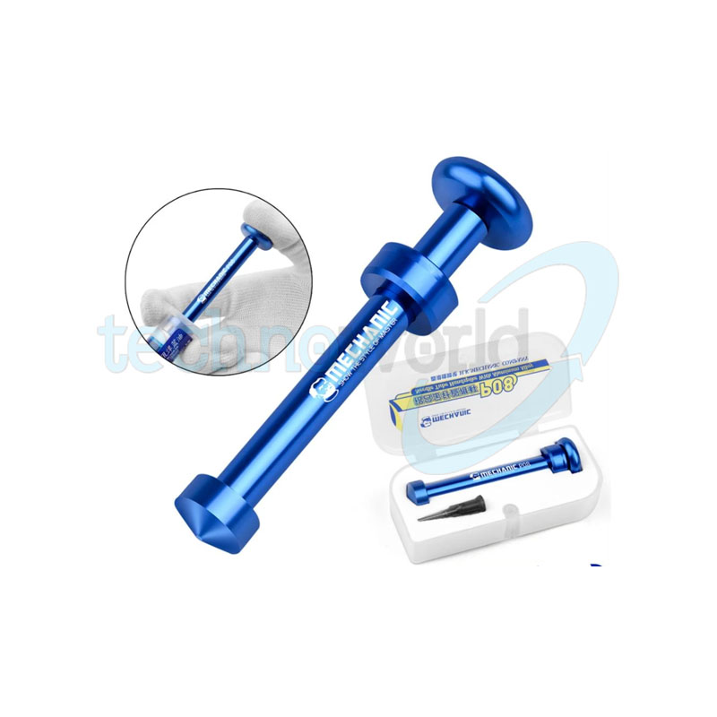 Dosatore Mechanic P08 in Alluminio per Siringa Flussante
