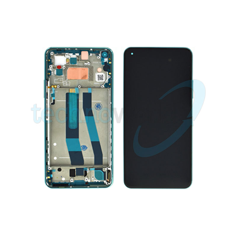 Display Ori. Xiaomi Mi 11 Lite 5G Mint Green con Frame