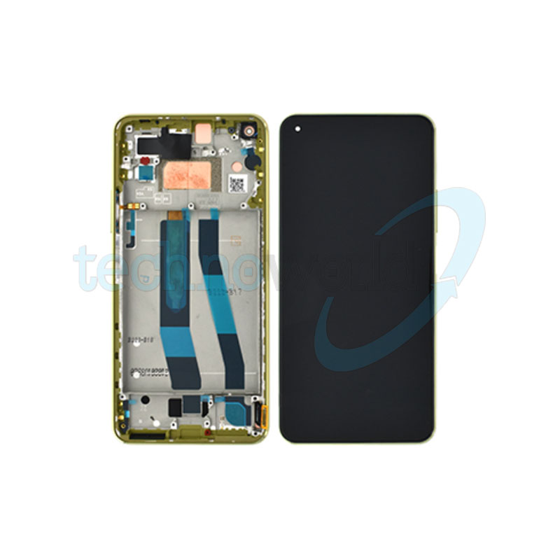Display Ori. Xiaomi Mi 11 Lite 5G Citrus Yellow con Frame