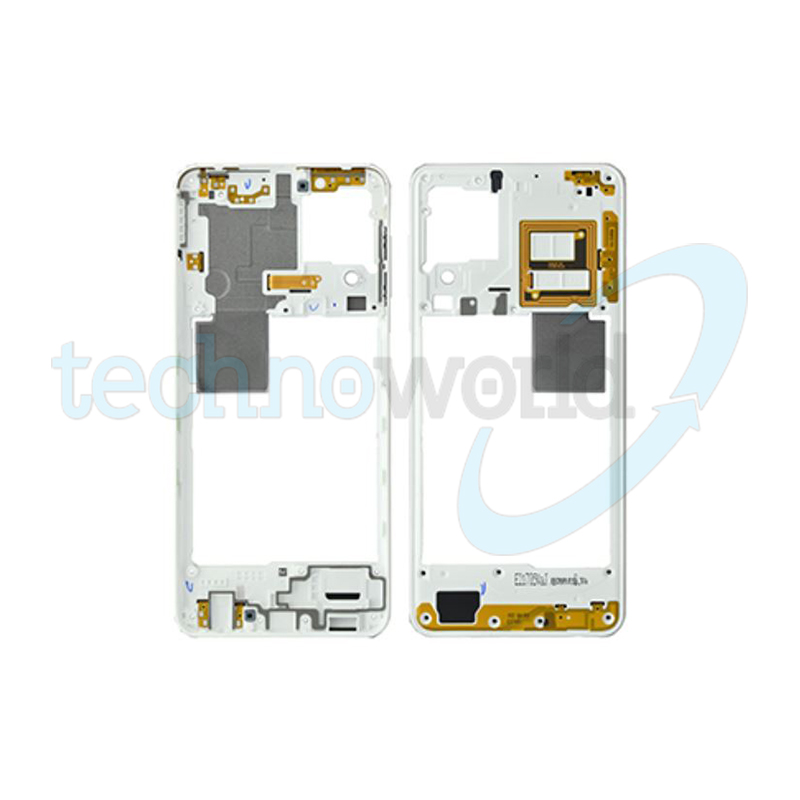 Telaio Posteriore Completo Samsung A22 Bianco