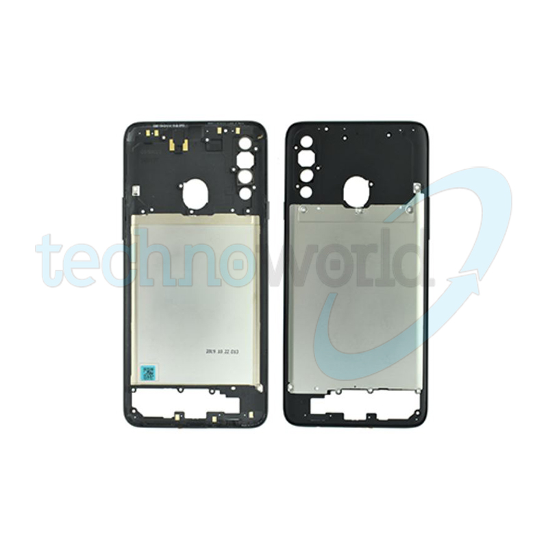 Telaio Posteriore Completo Samsung A20s Nero