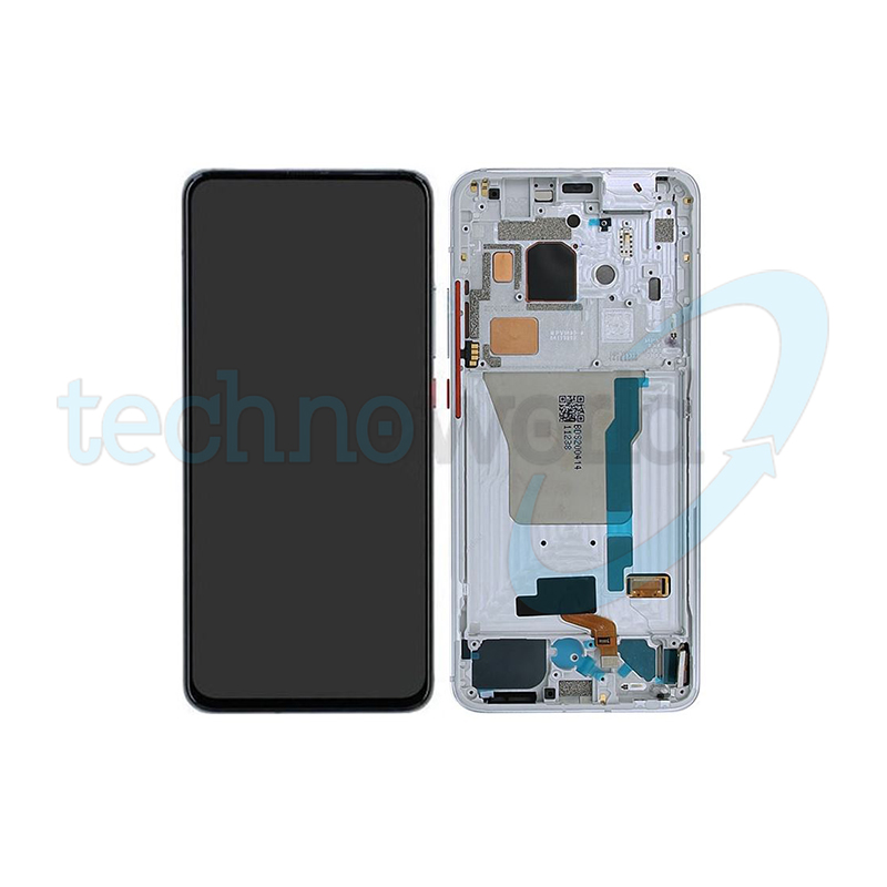 Display Ori. Xiaomi Poco F2 Pro Bianco con Frame