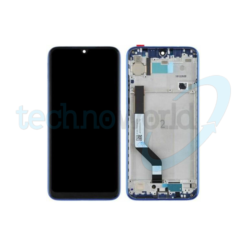 Display Ori. Xiaomi Redmi Note 7 Blu con Frame