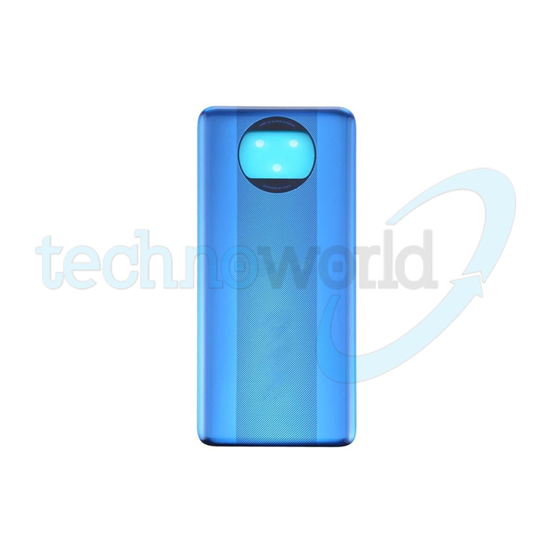 Copribatteria Xiaomi Poco X3 NFC Blu