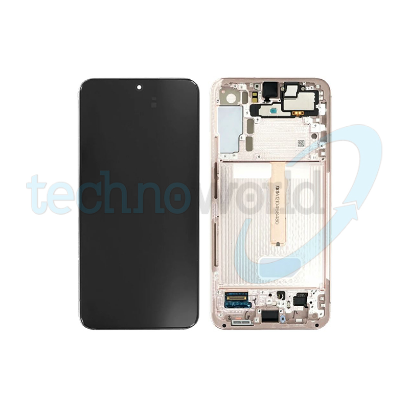 Display Ori. Samsung S22 Plus S906 Rosa Gold con Frame
