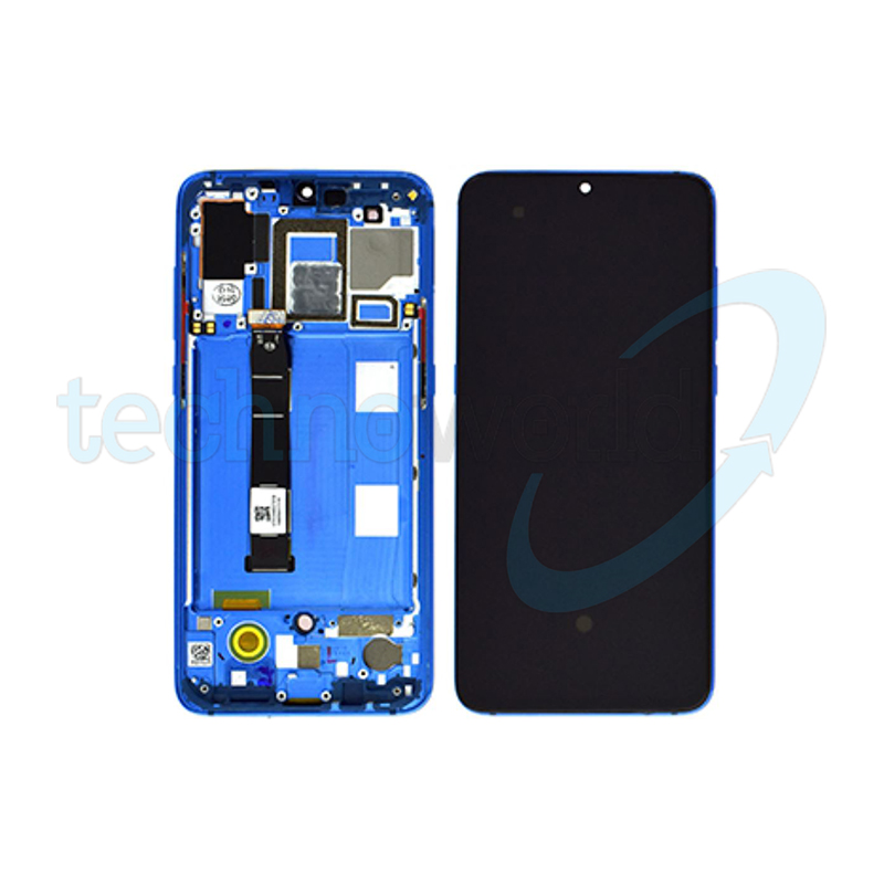Display Ori. Xiaomi Mi 9 Blu con Frame