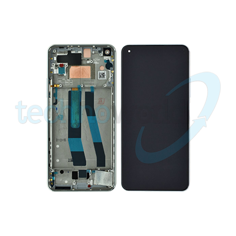 Display Ori. Xiaomi 11 Lite 5G NE Bianco con Frame