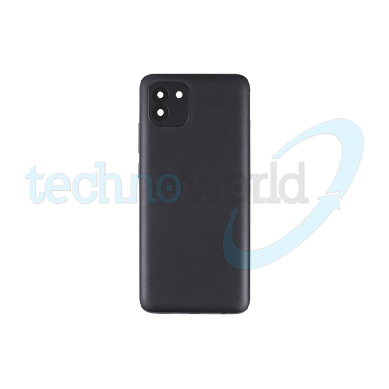 Copribatteria Samsung A03 Nero